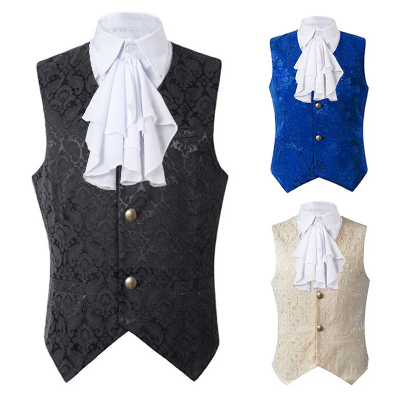 Formal Vest Waistcoat - سترة رجالية بأسلوب عصر النهضة والستيمبانك،