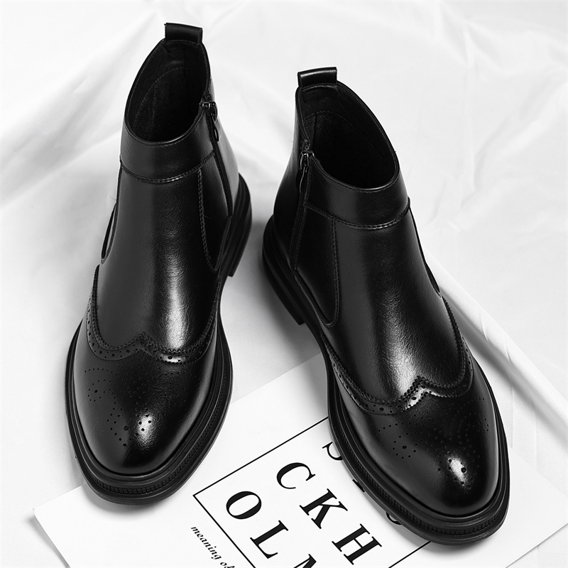 Men'S Formal Style - الخريف الشتاء سميكة سوليد رجال الأعمال