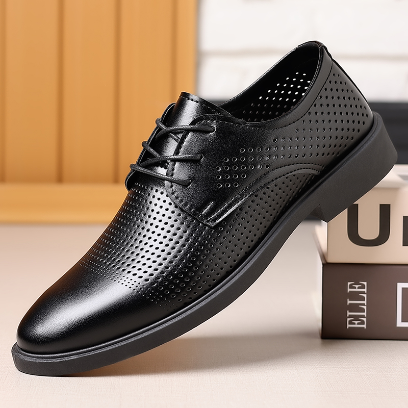 Formal Men Office Wear Sandals - أحذية جلدية صيفية جديدة للرجال، أحذية