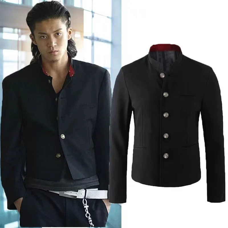 Men Formal Wear Vest - الفيلم الياباني الجديد الغربان صفر تاكييا