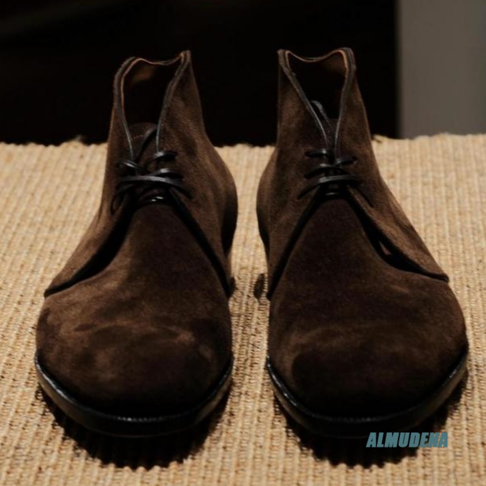 Men'S Formal Style - أحذية رجالية قصيرة بأسلوب الشارع، لون