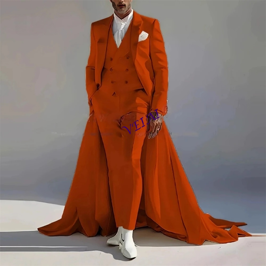 Formal Vest Waistcoat - بدلة رجالية مخصصة من ثلاث قطع