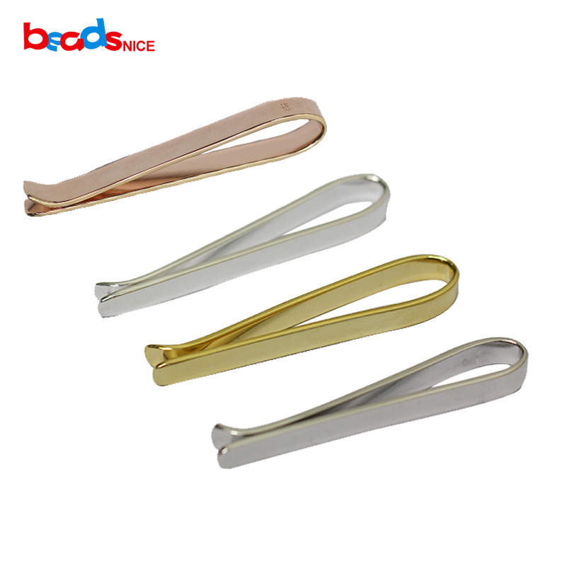Tie Bar Clip - Beadsnice-مشبك ربطة عنق من الفضة الإسترليني