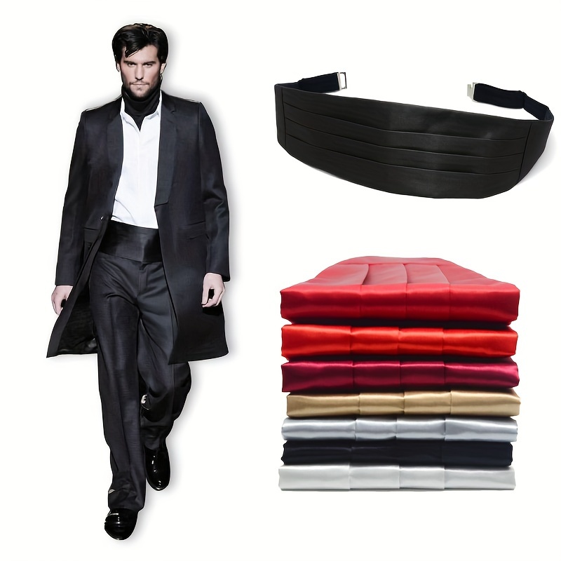 Men'S Formal Wear Waistcoat - صدرية رجالية من الساتان للارتداء الرسمي،