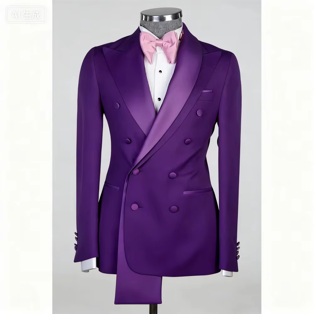 Men Formal Wear Fashion - جاكيت رجالي قطعة واحدة بقصة ضيقة