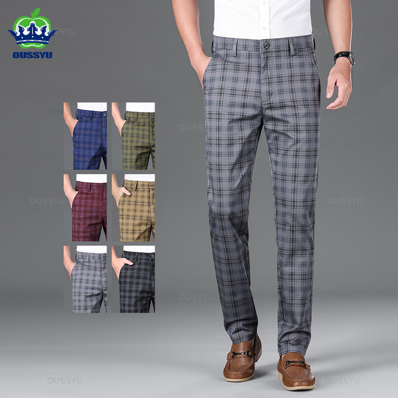 Men'S Formal Style - OUSSYU ماركة الملابس عالية الجودة منقوشة