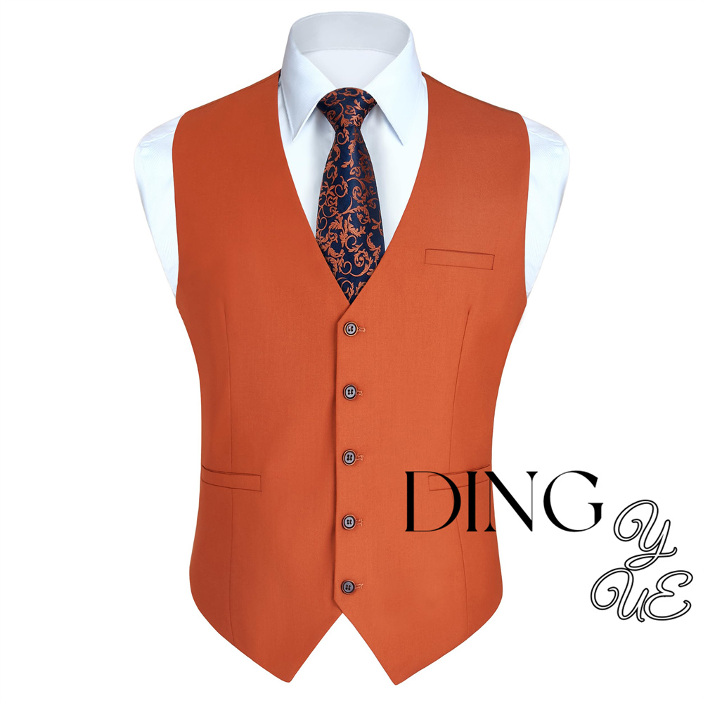 Formal Vest Waistcoat - سترة بدلة عمل رسمية للرجال ،