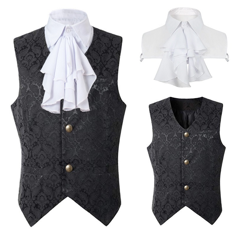 سترة رجالية بأسلوب عصر النهضة  - مراجعة Formal Vest Waistcoat وسعره