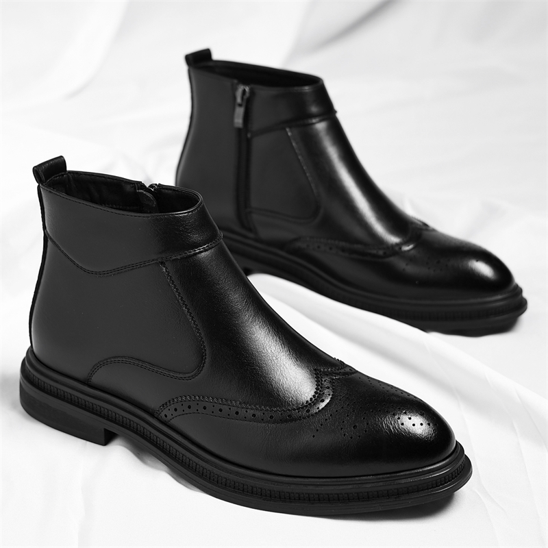 الخريف الشتاء سميكة سوليد رجال - مراجعة Men'S Formal Style وسعره