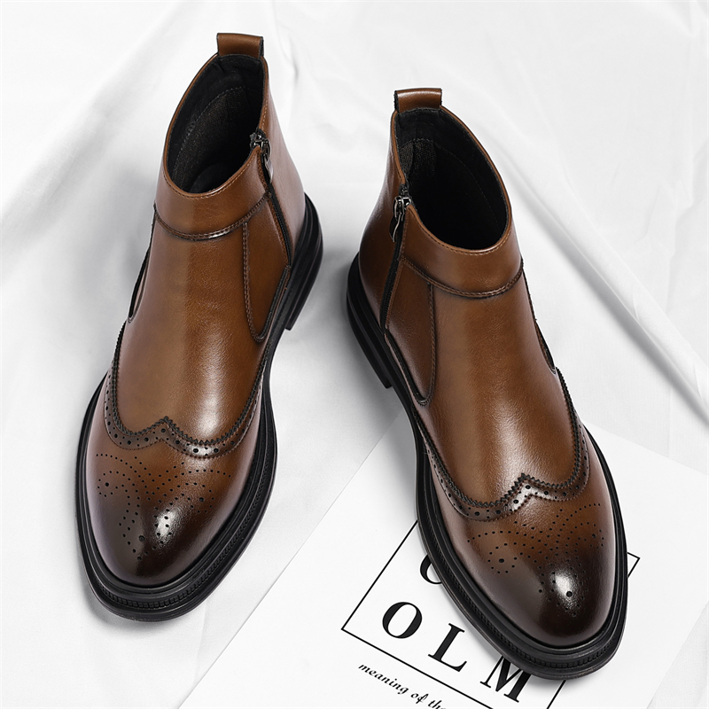 الخريف الشتاء سميكة سوليد رجال - مراجعة Men'S Formal Style وسعره