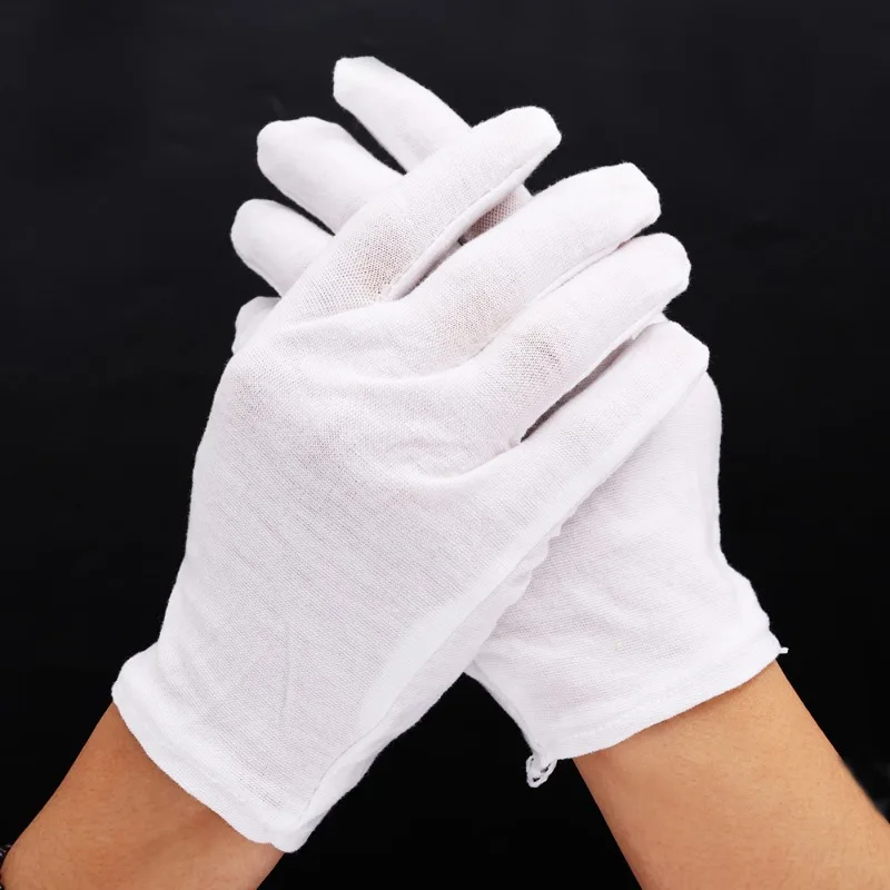 زوج واحد من قفازات القطن البيض - مراجعة Formal Wear Gloves Men وسعره