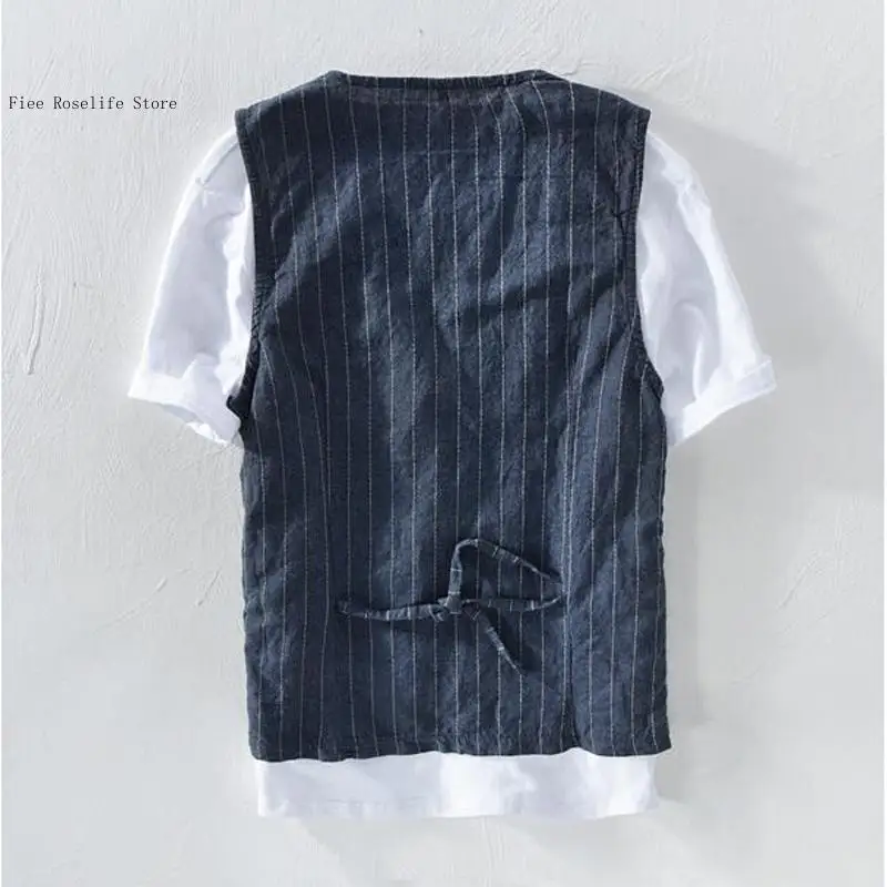 سترة كتان بريطانية غير رسمية ل - مراجعة Men Formal Wear Vest وسعره