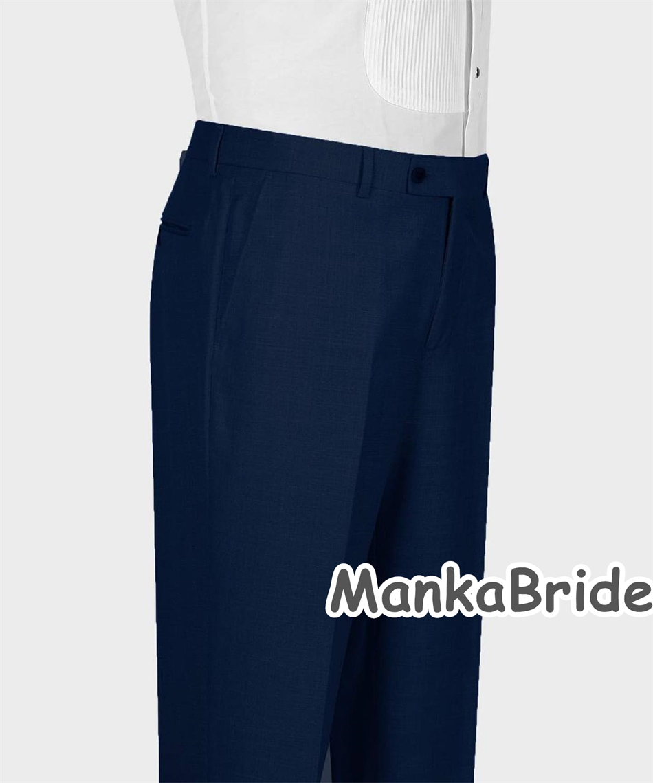 أنيقة الأزرق الداكن الكلاسيكية - مراجعة Men Formal Wear Blue وسعره