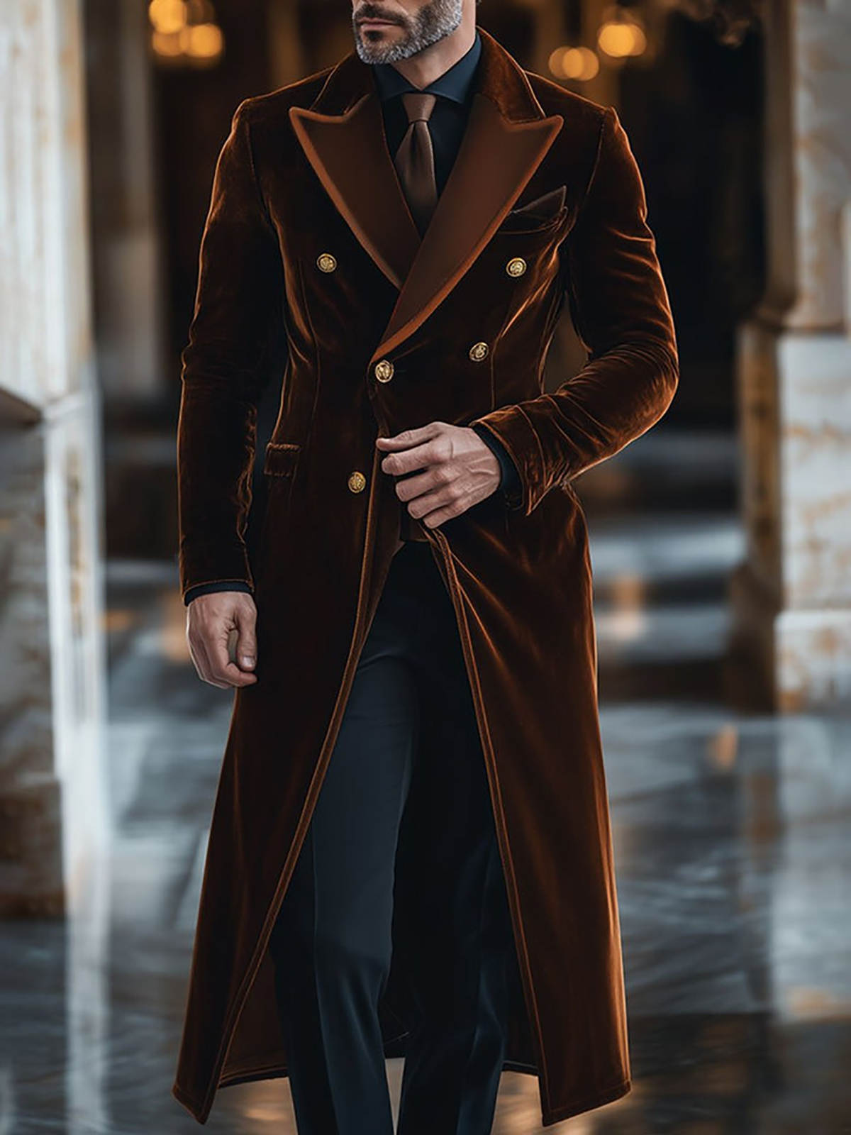 معطف طويل للرجال من المخمل الب - مراجعة Men'S Formal Wear Waistcoat وسعره