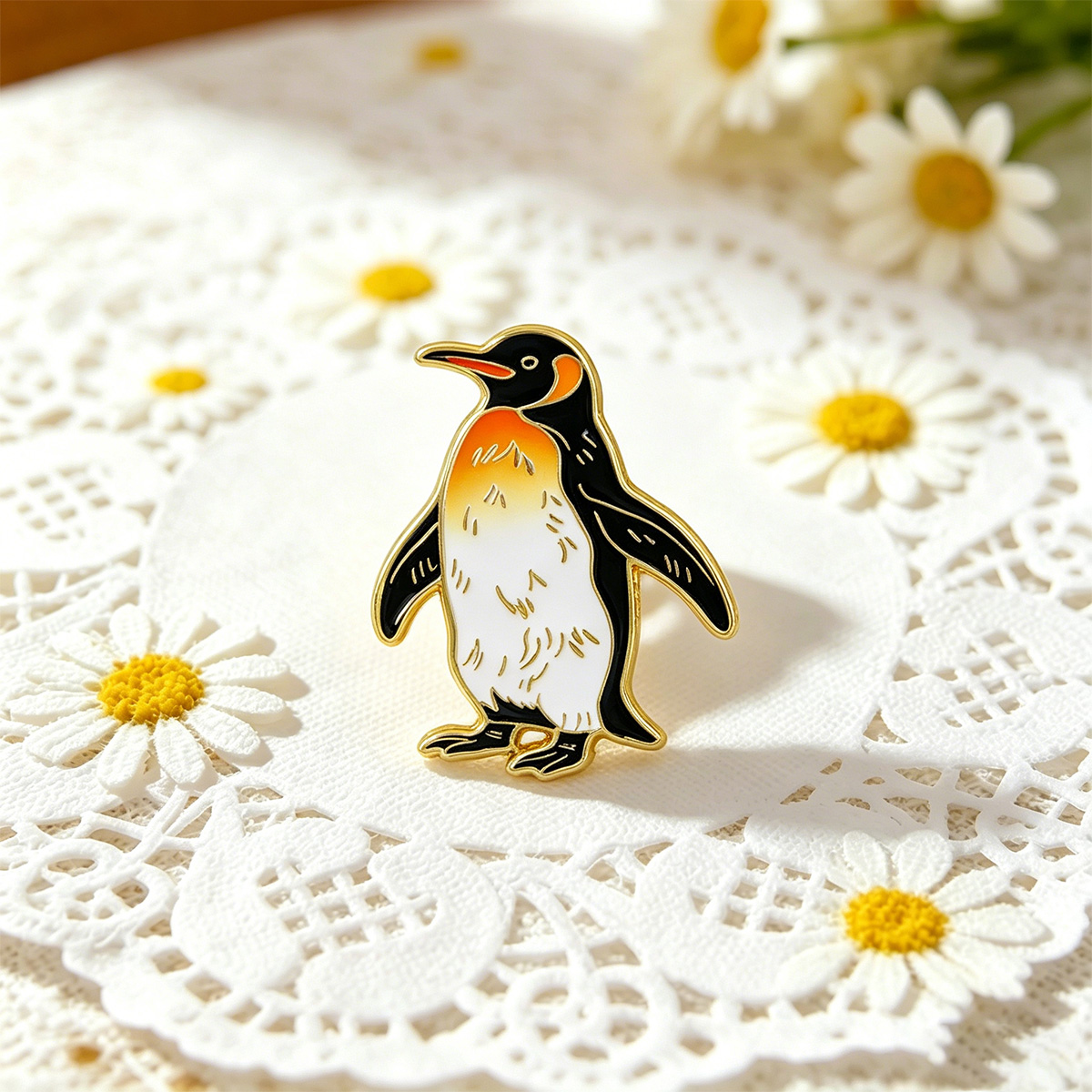 دبابيس حقيبة ظهر على شكل دب كر - مراجعة Tuxedo Lapel Pin وسعره