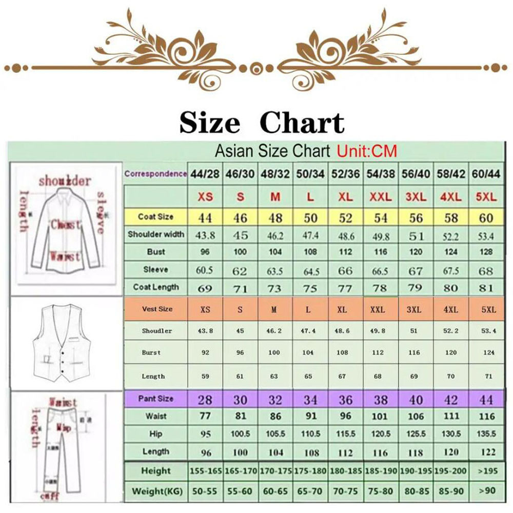 بدلات رجالية أنيقة مزينة بالخر - مراجعة Men Formal Wear Fashion وسعره