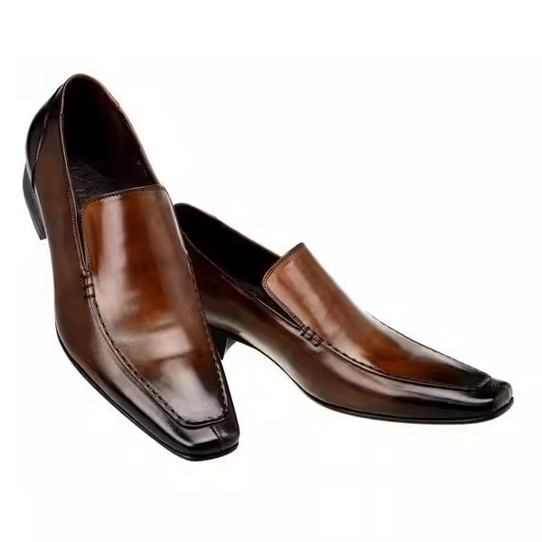 أحذية جلدية مدببة على الطراز ا - مراجعة Men'S Formal Style وسعره