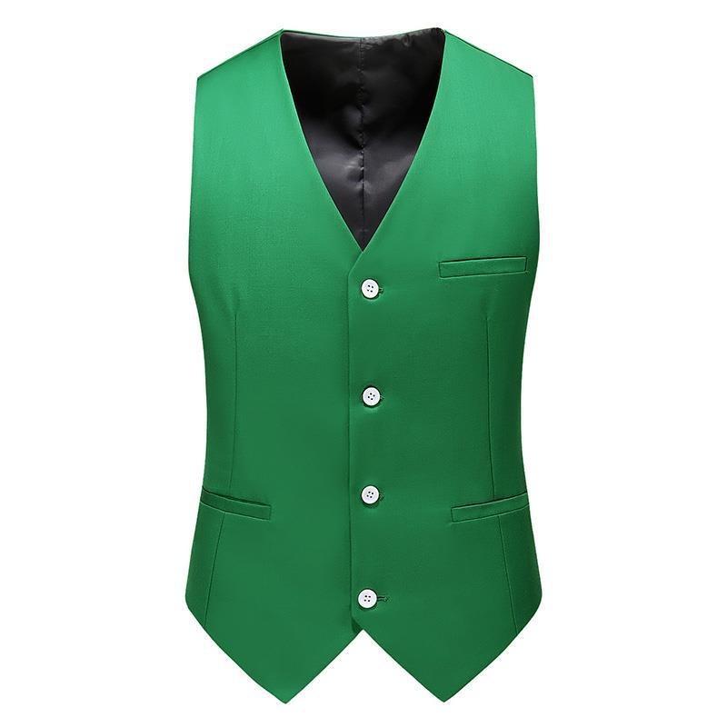 19 ألوان الرجال سترة بلون موضة - مراجعة Men Formal Wear Vest وسعره