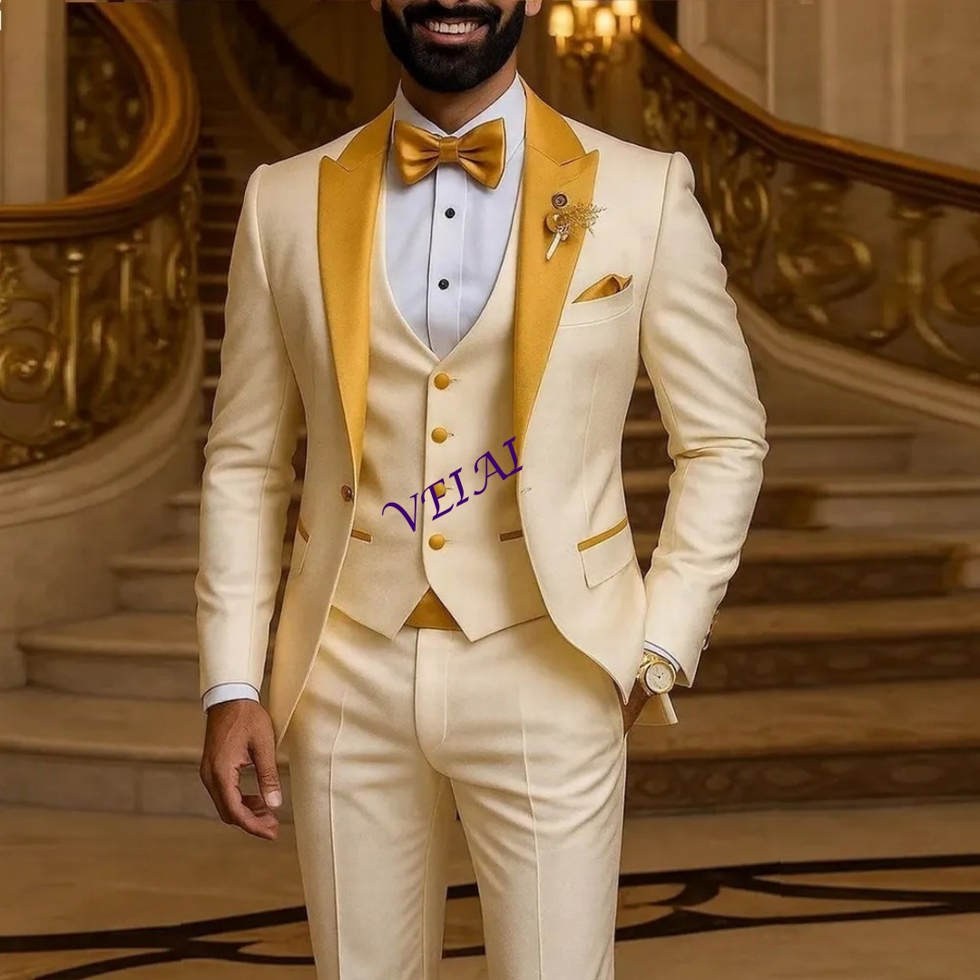 تخصيص الذهب طوق العاج الرجال د - مراجعة Men Formal Wear Pinterest وسعره