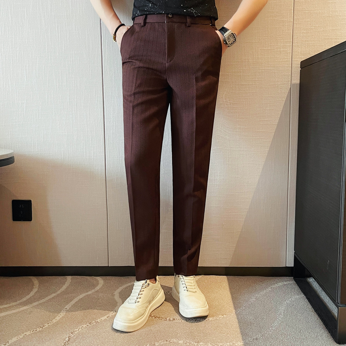 2025 ربيع وصيف جديد الرجال رقي - مراجعة Men Formal Wear Pinterest وسعره