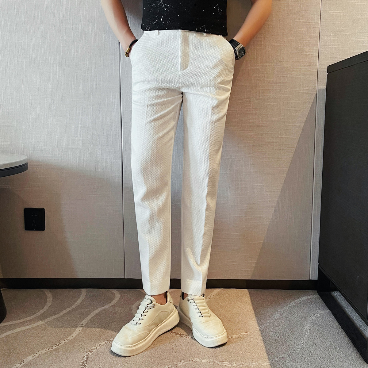 2025 ربيع وصيف جديد الرجال رقي - مراجعة Men Formal Wear Pinterest وسعره