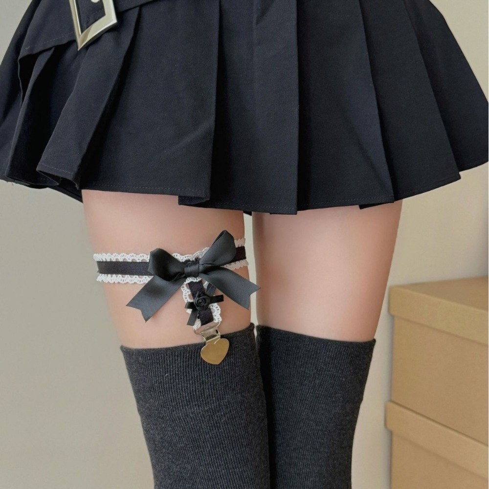 حزام رباط الساق اللوليتا المزخ - مراجعة Tie Bar Clip وسعره