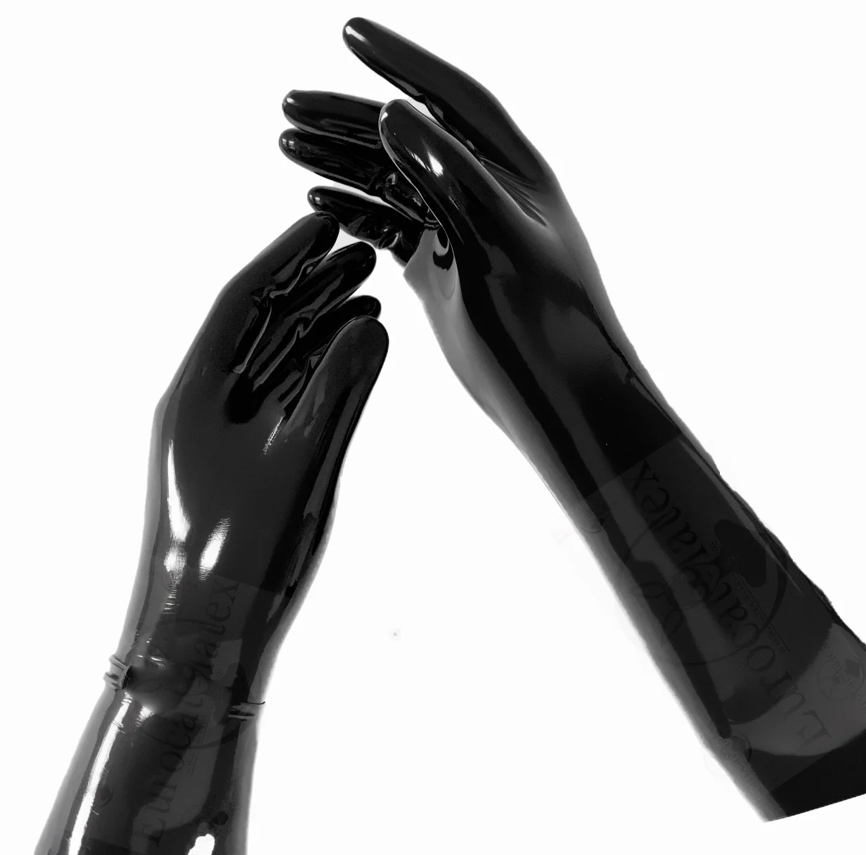 اللاتكس صنم رجل قفازات المطاط  - مراجعة Formal Wear Gloves Men وسعره
