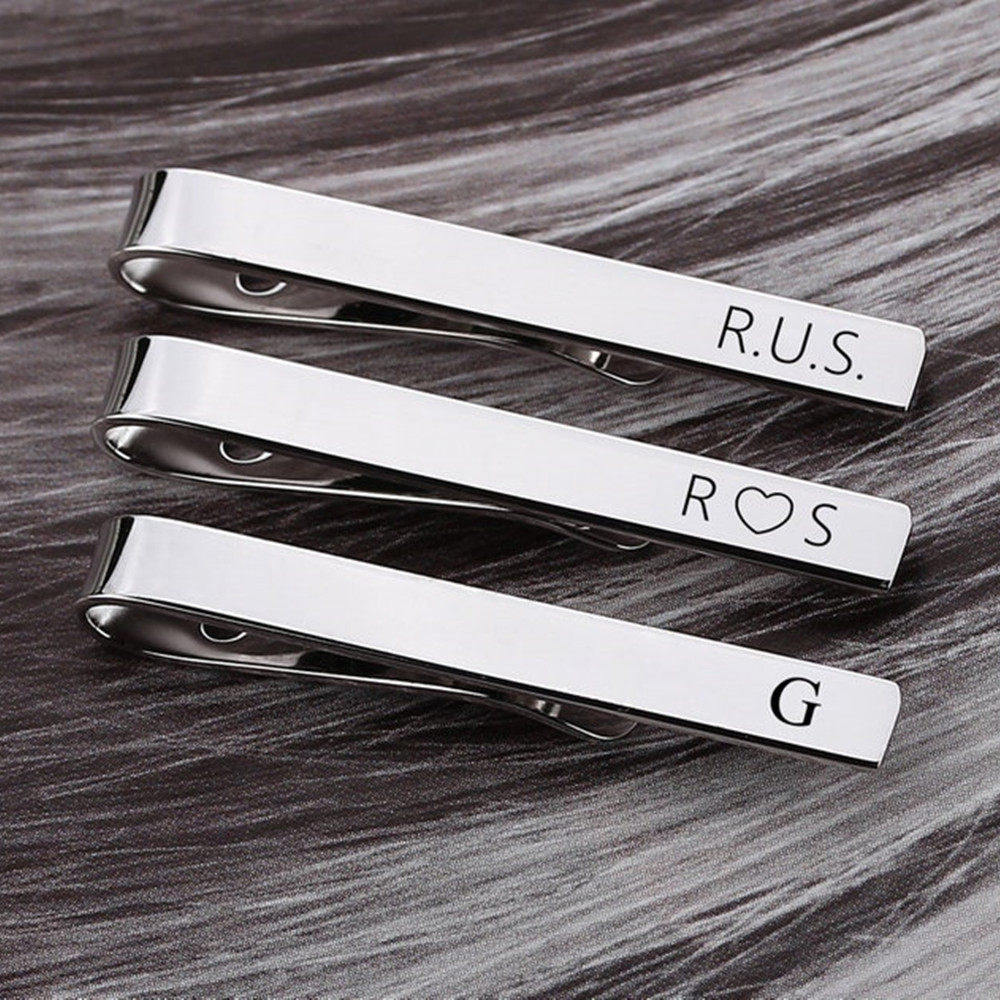 شخصية اسم التعادل كليب الرجال  - مراجعة Tie Bar Clip وسعره