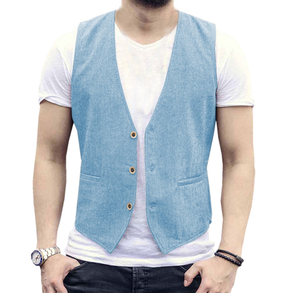 صدرية رجالية من الكتان بياقة ع - مراجعة Formal Vest Waistcoat وسعره