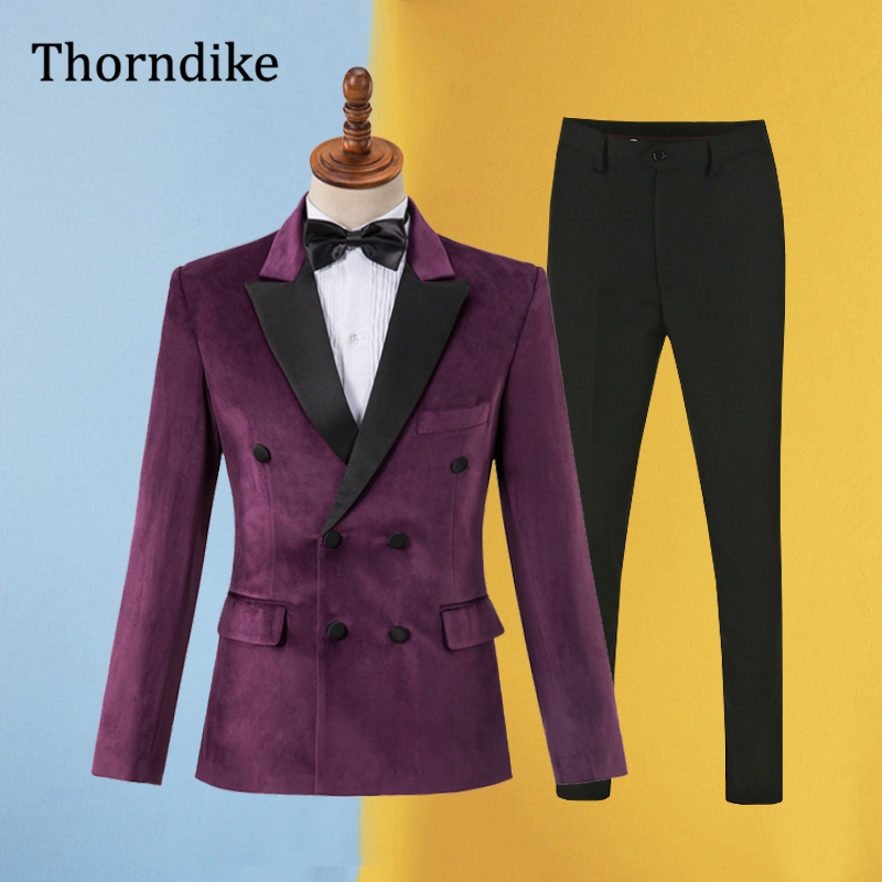 Gwenhwyfar بدلة زرقاء للرجال 2 - مراجعة Men Formal Wear Blue وسعره