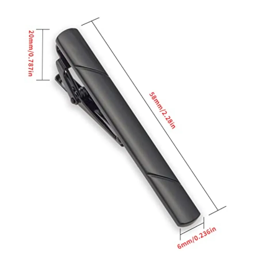 4 قطع مشابك ربطة عنق للرجال مع - مراجعة Tie Bar Clip وسعره