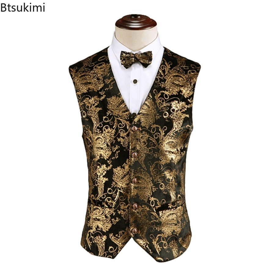 صدرية بدلة رجالية فاخرة جديدة  - مراجعة Formal Vest Waistcoat وسعره