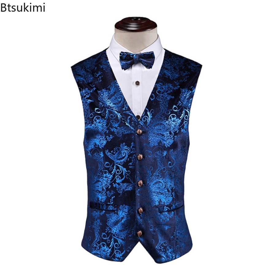 صدرية بدلة رجالية فاخرة جديدة  - مراجعة Formal Vest Waistcoat وسعره
