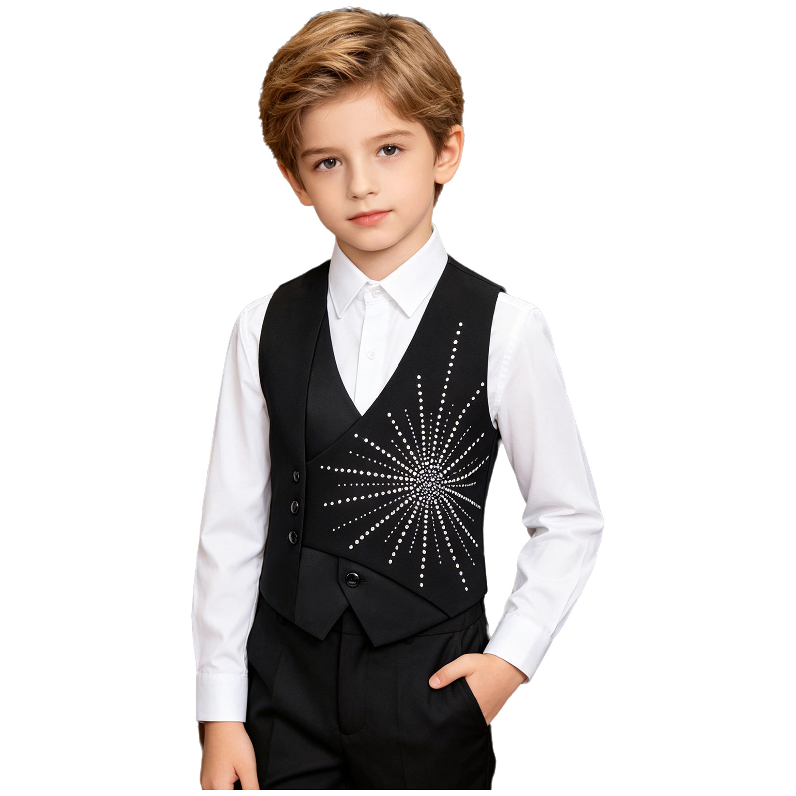 صدرية رسمية للأولاد بتصميم غير - مراجعة Formal Vest Waistcoat وسعره