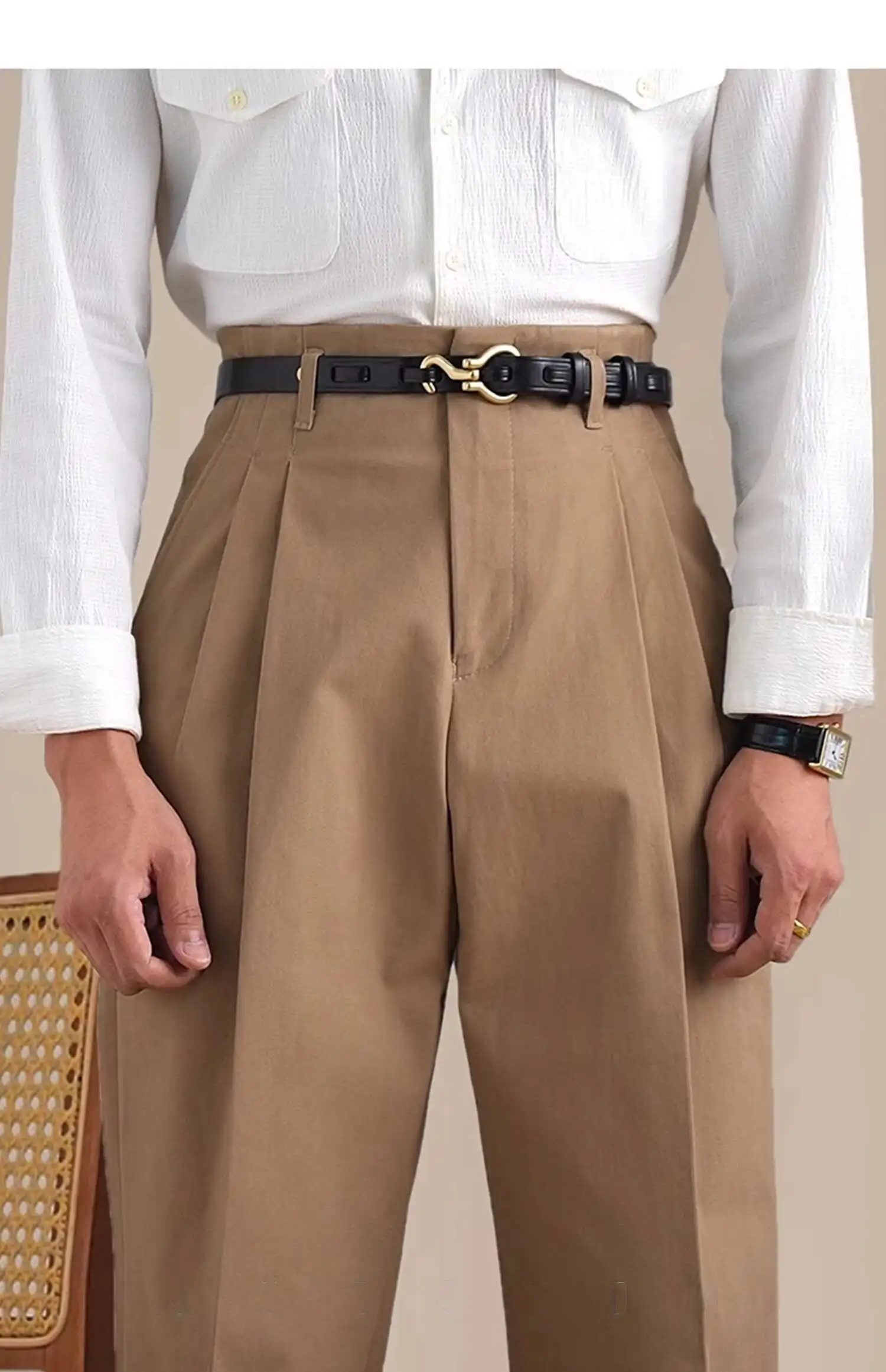 الرجال سروال فستان الرجال العص - مراجعة Men'S Formal Style وسعره